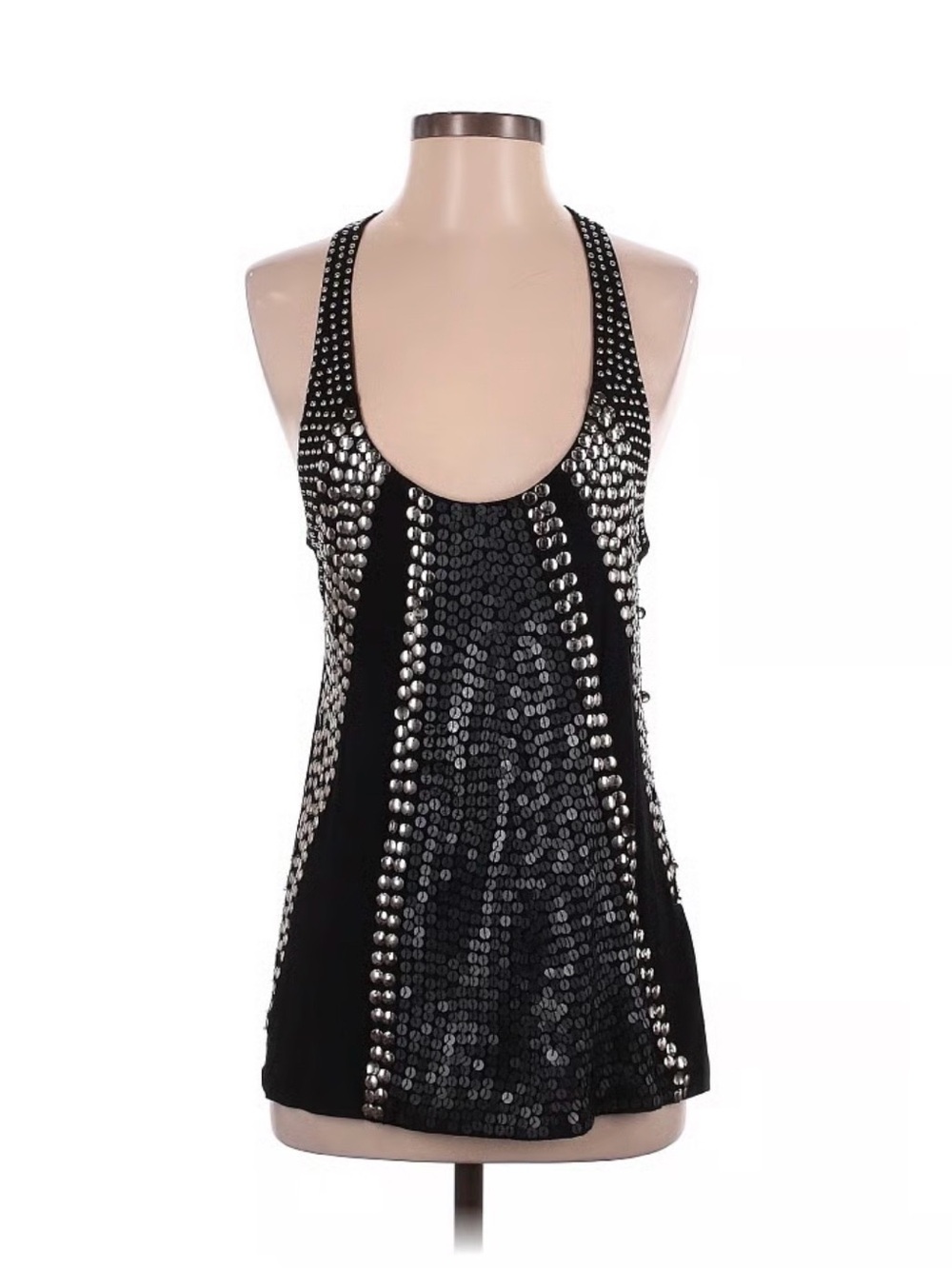 Y2K Bebe Sequin Tank Top
